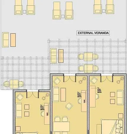 ホテル Petasos Chic Mykonos Town